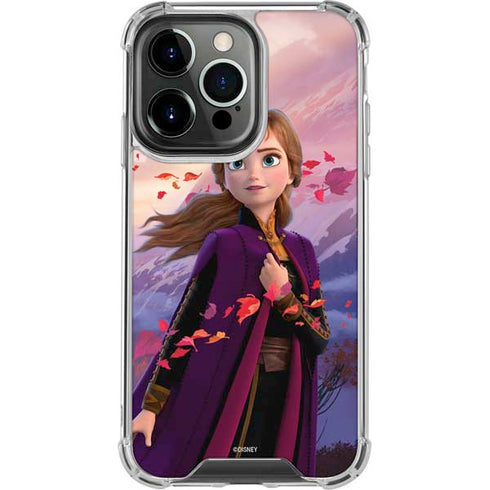 Disney Frozen II Anna iPhone 14 Pro Clear Case